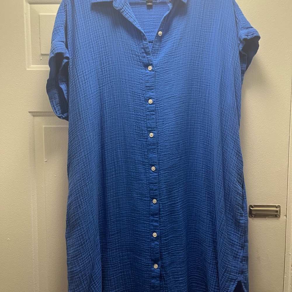 Target Blue High Low Dress